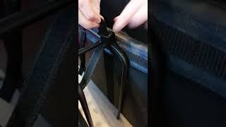 Tutoriel sacoche universelle pour vélo longtail Clarijs [upl. by Eusadnilem]