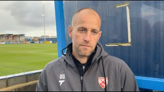 Grainger speaks of delight after beating Barrow [upl. by Tirrag779]