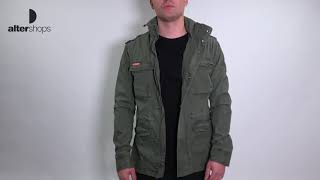 Superdry D4 Rookie Military Jacket SDM50025TQF50000 [upl. by Afital]