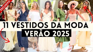 🔴COMO USAR OS 11 VESTIDOS DA MODA NO VERÃO 2025 [upl. by Kyriako]