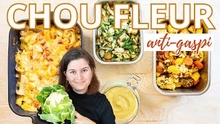 Ne jetez plus  On cuisine le choufleur en ENTIER [upl. by Adlen]