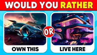 Would You Rather  Luxury Edition  DAILY QUIZ Time [upl. by Sivrep656]