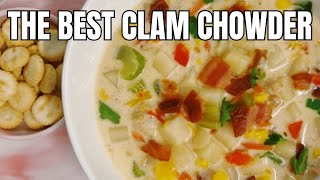 The Easiest Clam Chowder Recipe  How To Make Clam Chowder For Beginners [upl. by Artenahs520]