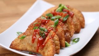 Easy Fried Beef Dumplings Gyoza [upl. by Tor]