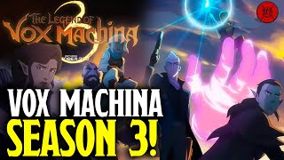 Legend Of Vox Machina Season 3 Trailer amp Release Date  Critical Role Questions Candelas Future [upl. by Aura]