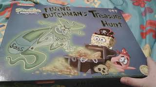 SpongeBob SquarePants Flying Dutchmans Treasure Hunt Board Game Review [upl. by Shea]