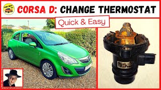 Vauxhall Corsa D Tips amp Tricks How To Change the Thermostat amp Snap Bolts [upl. by Terpstra]