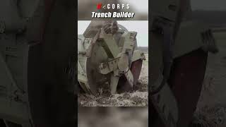 러시아 육군 MDK3 궤도형 참호 굴착 차량  Russian Army MDK3 tracked trenchdigging vehicle [upl. by Aveer]