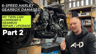 Dyna 6Speed Gearbox Rebuild Part 2 [upl. by Manchester301]