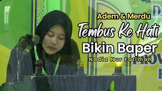 Juara 1 Nadia Nur Fatimah  Tilawah Remaja  MTQ Jabar ke 38 tahun 2024 [upl. by Ana]