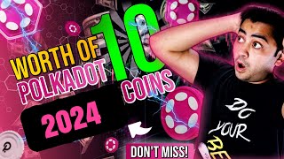 PolkaDot Coin  BIG Move is coming in DOT Crypto coin  BULL RUN ALTCOINS 2024  100  Hindi [upl. by Aidnac]