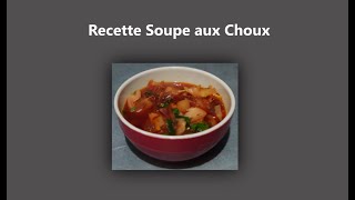 Comment préparer une Soupe au Choux SIMPLE RAPIDE  Bortsch😀 [upl. by Aynosal]