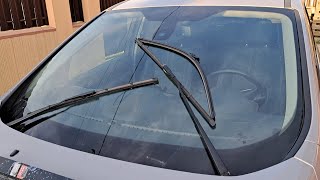 Ford CMax ampFocus  How to change windshield windscreen wipers and what size to use 🌧️ [upl. by Shir]