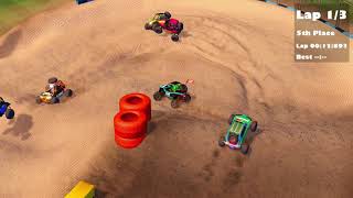 WIDE OPEN Nice offroad racing game for Pc Gameplay Early Access [upl. by Annaohj]