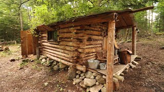 Off Grid Cabin In The Canadian Woods [upl. by Kass1]