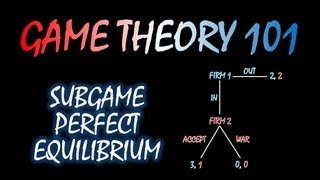 Game Theory 101 16 Subgame Perfect Equilibrium [upl. by Idnerb]