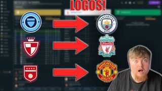 Football Manager 24  How to download LOGO PACKS amp PLAYER FACES 2024 [upl. by Hyacinth]