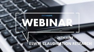 Webinar Series  EWST  Claudication Research  26th June [upl. by Atikam142]