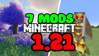 7 MODS para Minecraft 121 JAVA [upl. by Hollington420]