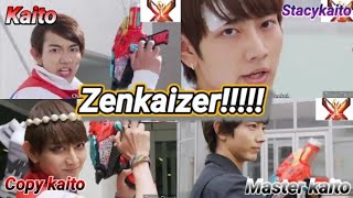 Kikai sentai zenkaiger All different Zenkaizer henshin  Super Sentai Content [upl. by Ardra]