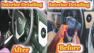 Corolla Altis Interior Detailing youtube youtubevideo satisfying asmrvideo [upl. by Nai750]