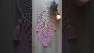 Crochet Dream catcher r2lhandmade crochet crochetprojects handmade crochetpatterns [upl. by Puklich]