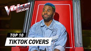 The BEST TIKTOK Songs Covers on The Voice [upl. by Annaear777]