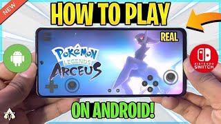 🔥 How To Play Pokemon Legends Arceus On Android in 2024  Gameplay amp Review [upl. by Perri948]