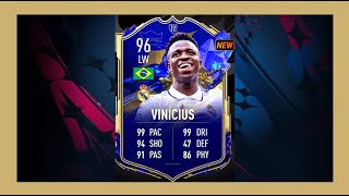 UCL 202122  VINICIUS JUNIOR SBC MADFUT 23 💜 Solution 917 Hulio SBC Gameplays [upl. by Ashli989]