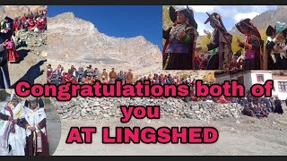 ladakhi traditionalmarriage skinjus by bride 😭 at lingshedhope like part 4 [upl. by Aicak600]