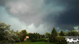 4K Time lapse of the Gatineau Tornado Canada  21 September 2018 [upl. by Verneuil378]