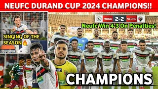 Northeast United Fc Created History 🤩 Neufc Durand Cup 2024 Champions 🔥 Neufc vs Mbsg Highlights [upl. by Damarra223]