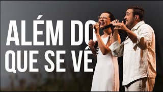 ALÉM DO QUE SE VÊ  PEDRO VALENÇA E PAULA SCHNEIDER  Lyric Video [upl. by Arodnap]