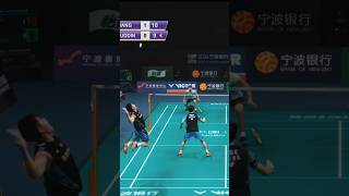 trickshots badminton badmintonindonesia badmintonlovers highlights bwfbadmintonplayer shorts [upl. by Jeu498]