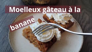 Recette facile de gâteau à la banane sans gluten 🍌 [upl. by Gillie550]