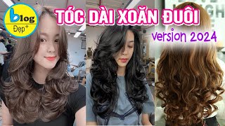 Top những kiểu tóc dài xoăn đuôi cực đẹp cho nàng tiểu thư đón tết [upl. by Tisbe846]