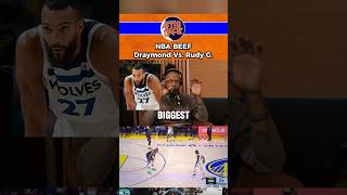 NBA beef Draymond and Rudy Gobert 🤔 shorts nba espn trending basketball sports highlights [upl. by Arikal]