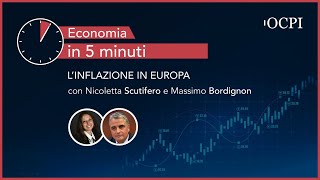 Economia in 5 minuti – L’inflazione in Europa [upl. by Aicelet]