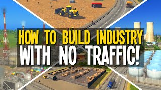 I Mastered Vanilla Industry Traffic amp You Can Too in Cities Skylines [upl. by Cohlier428]