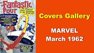 Comic Book Covers Gallery  Marvel March 1962 [upl. by Nuoras909]