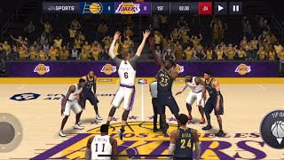 PACERS VS LAKERS  FINALS NBA LIVE MOBILE SEASON 15 [upl. by Stilu930]