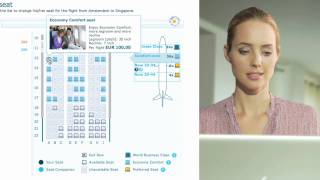 KLM online checkin instruction [upl. by Yeaton367]