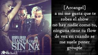 Tony Dize ft Arcangel  Hasta Verla sin Na Letra Reggaeton 2014 [upl. by Aniuqal]