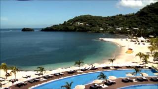 Buccament Bay Resort Travel Teaser BirdsEye View [upl. by Venezia362]