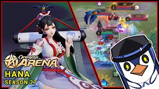 Impostor   HANA   ONMYOJI ARENA GAMEPLAY  SEASON 27 [upl. by Aday890]