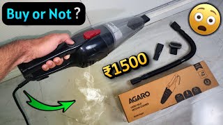 New Budget Vacuum Cleaner for Home amp Car  AGARO Regal Unboxing amp Review [upl. by Fitts766]