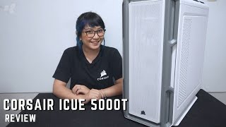 CORSAIR iCUE 5000T RGB Mid Tower Case Review [upl. by Friedberg]