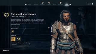 Assassins Creed Odissey  Pallade il silenziatore indizio  Pallas the silencer clue [upl. by Neirb]