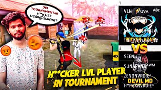 💥RockerAzar  4 VS 4 Devil MD💥 Tournamentல Hcker🥵Lvl Playerஆ😱  He is Back❌HariScar😳Shocked✅ FF [upl. by Mathur]