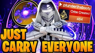 This Hunter Build Can Carry ANYONE 464 Orbs Created Destiny 2 Void Hunter Build Onslaught [upl. by Cavan]